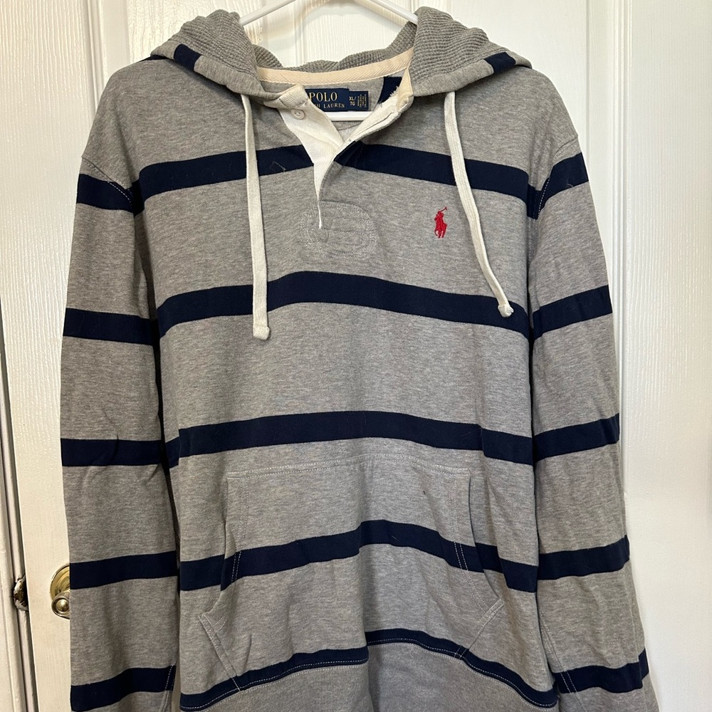 Polo Ralph Lauren Hoodie Rugby Shirt Mens